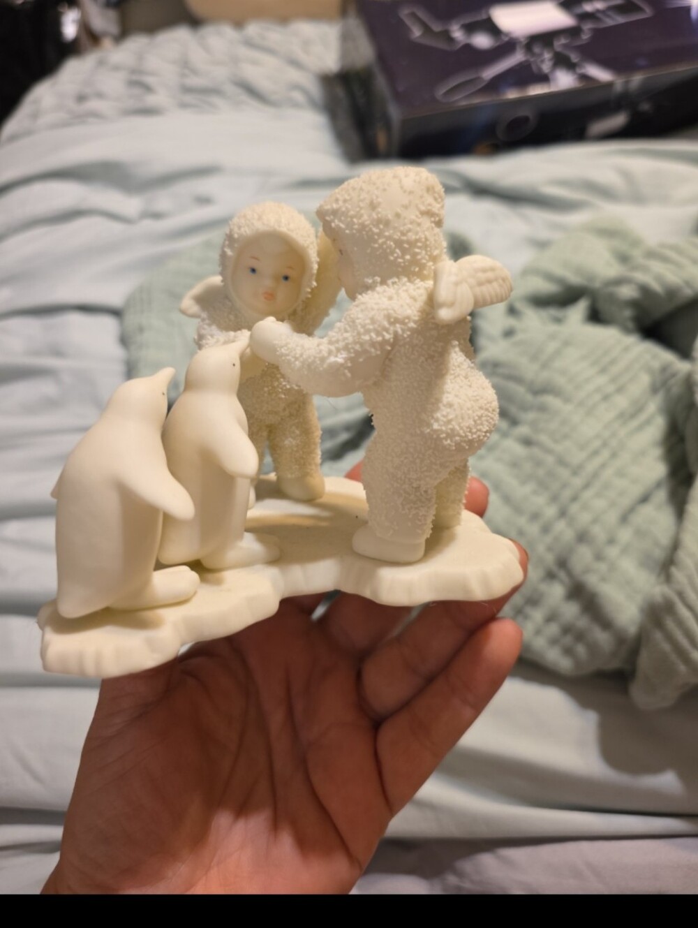 Department 56 Snowbabies "Playing Games is Fun" (retired)